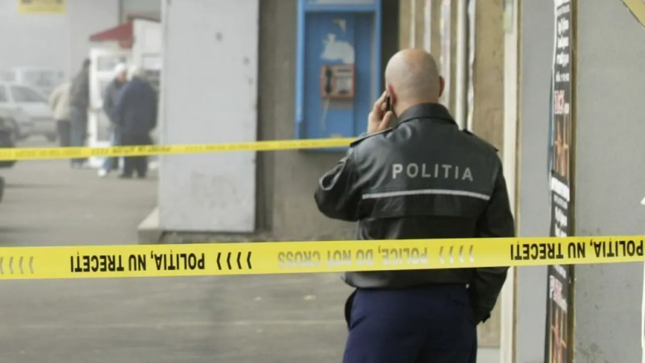 O bancă din Arad, jefuită cu un pistol de jucărie