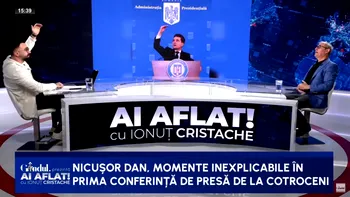 Doru Bușcu, despre Nicușor Dan:”Nu a avut un ritm bun de comunicare înainte de a fi președinte. Trebuie scos din gândirea de matematician”