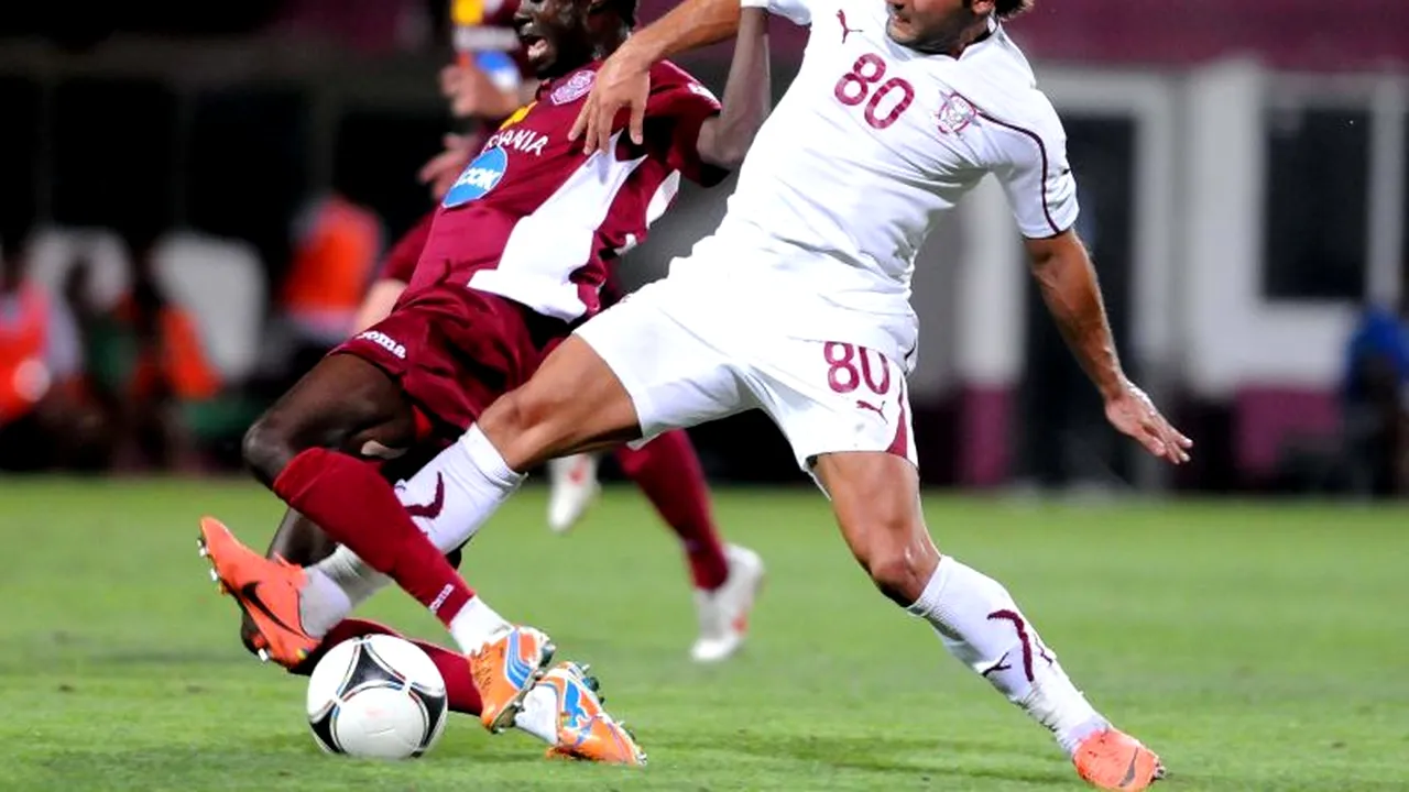 PANDURII - RAPID 2-0 în etapa a 7-a din LIGA 1