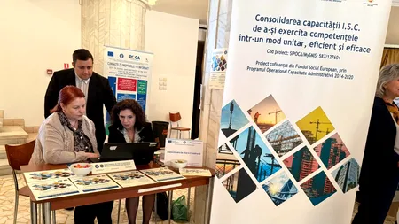 Inspectoratul de Stat în Construcții a fost expozant la Târgul de joburi organizat de Agenția Națională a Funcționarilor Publici