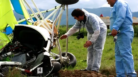 Pilotul deltaplanului prăbușit la Arad nu avea licență de zbor
