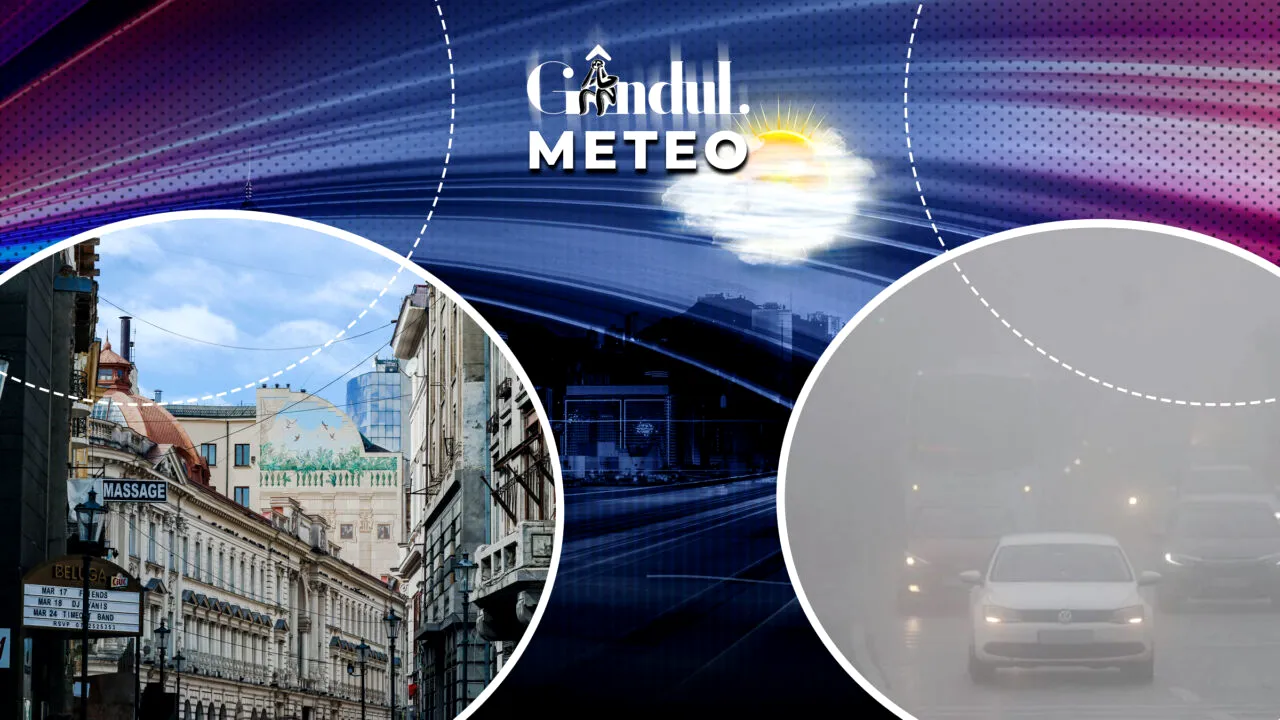 Schimbări bruște de temperatură. Unde se vor înregistra azi -8 grade. Meteorologii ANM dau detalii de ultimă oră pentru Gândul
