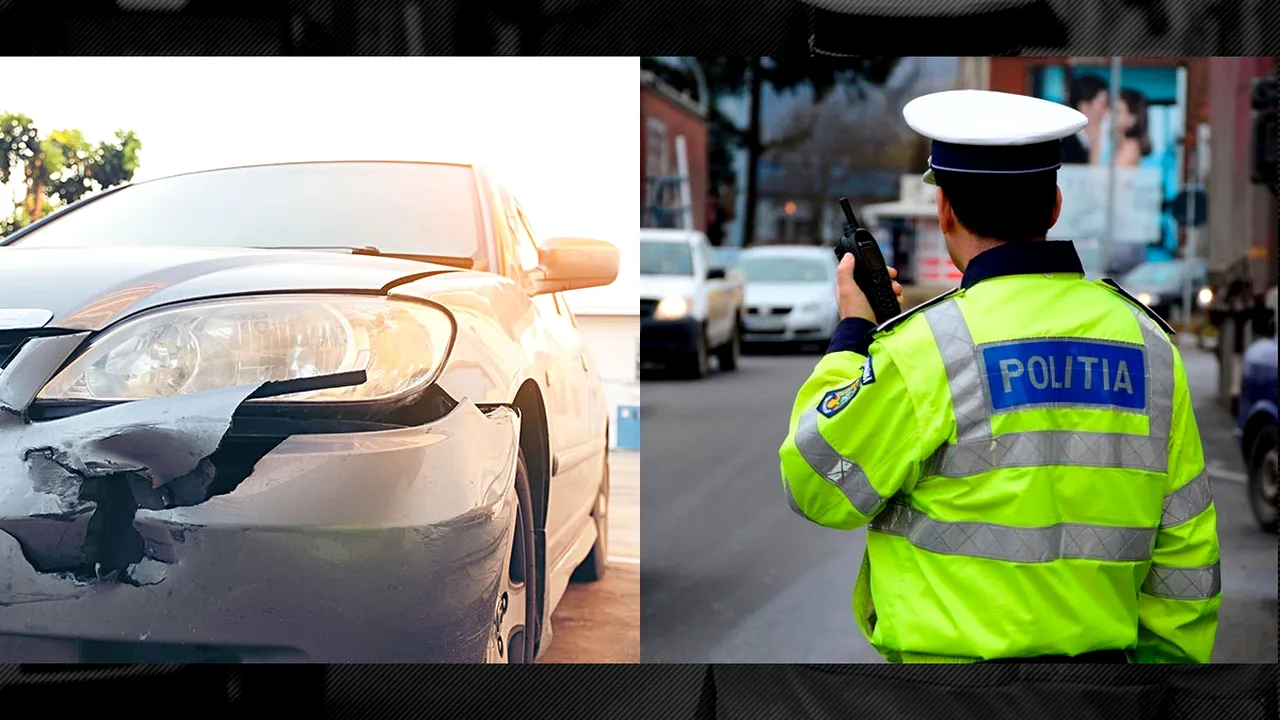 Accident rutier cu de toate la Medgidia, vătămare corporală, părăsirea locului faptei, ștergerea urmelor și conducere fără permis