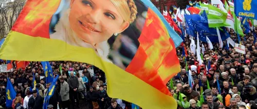 Mii de oameni au manifestat în Ucraina cerând eliberarea Iuliei Timoșenko
