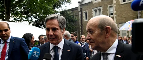 Antony Blinken și Jean-Yves Le Drian se întâlnesc la sediul ONU, în contextul scandalului dintre SUA și Franța privind submarinele
