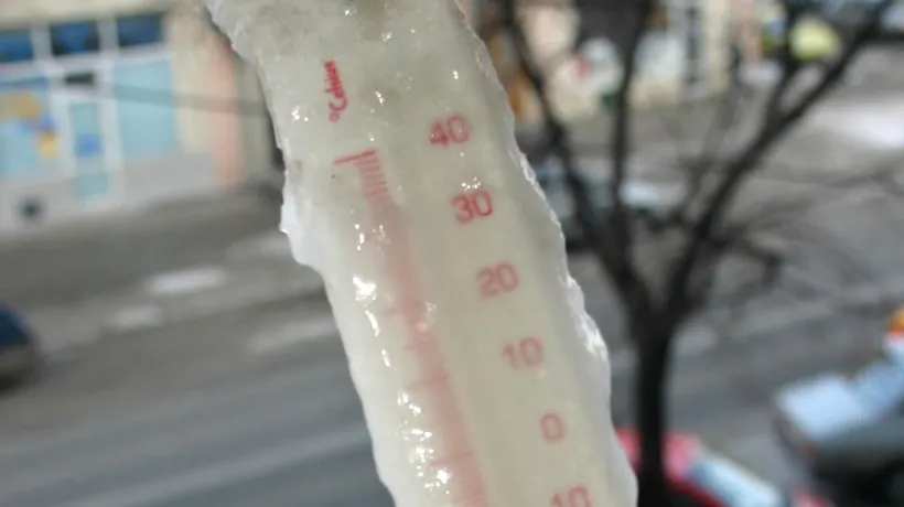 Cea mai scăzută temperatură din această iarnă: la cât au înghețat termometrele în Harghita