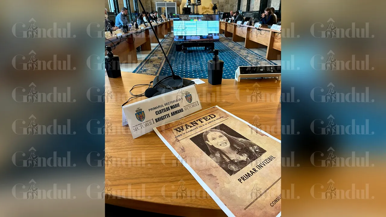 EXCLUSIV FOTO | Este fabulos ce a apărut pe locul unde trebuia să stea Clotilde Armand. „Măcar așa să o mai vedem și noi. Este primarul invizibil”