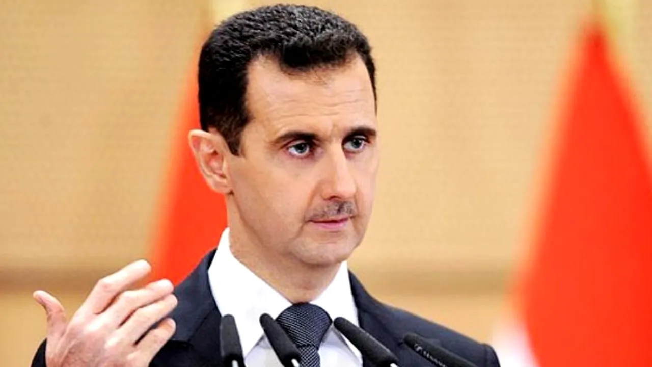 Ieșire rară pentru Bashar al-Assad: 