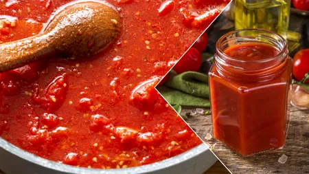 Rețetă de tocăniță de roșii pentru iarnă. Cele 9 ingrediente care îi vor oferi un gust autentic