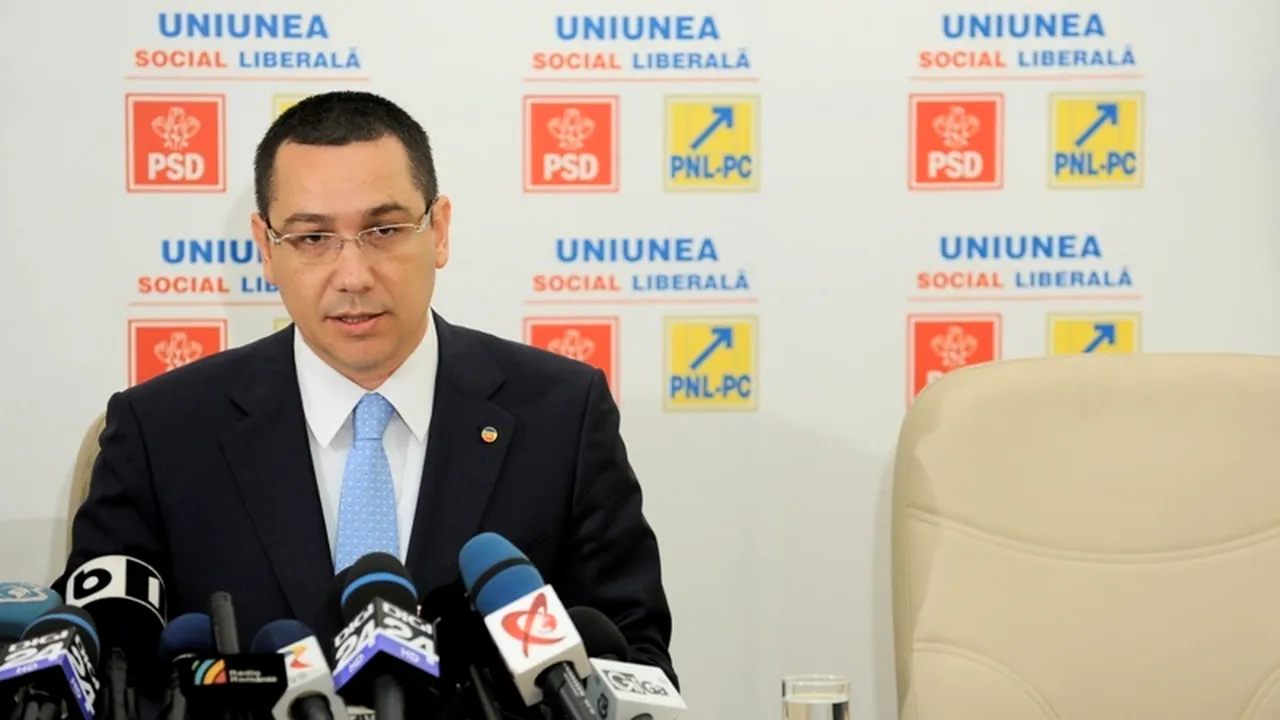 Ponta: Solicit DNA să publice imediat orice convorbire telefonică a mea pe care au interceptat-o