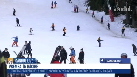 GÂNDUL LIVE. Adio vreme bună! Florinela Georgescu, ANM: „Vine un cod galben de vânt / Tabloul este completat de scăderea temperaturii”