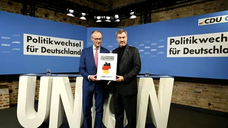 Politici mai bune pentru Germania - PROMISIUNEA făcută de liderii partidelor CDU și CSU, în timpul prezentării programului electoral comun