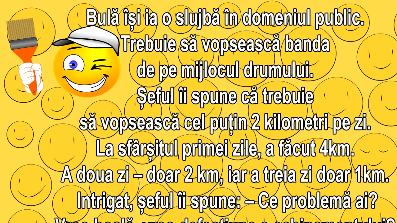 Bancul de azi | Bulă lucrează în domeniul public