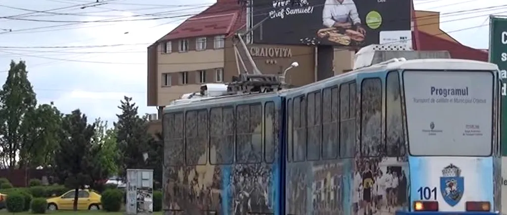 Craiova rămâne cu tramvaie vechi de trei decenii. Licitația pentru cumpărarea de tramvaie noi, anulată