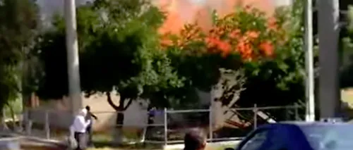 Explozie puternică la o grădiniță din Brăila. Pagubele sunt uriașe - VIDEO