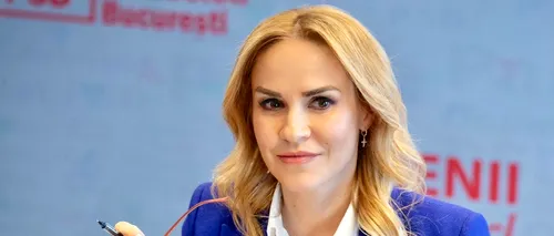 PSD București o PROPUNE pe Gabriela <i class='ep-highlight'>Firea</i> pentru Primăria Capitalei. „Sunt determinată să muncesc pentru oamenii care sunt abandonaţi de 4 ani”