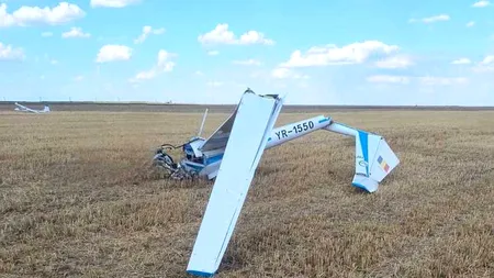 Un tânăr de 24 de ani a murit după ce s-a PRĂBUȘIT cu un planor în apropiere de Caracal. Pilotul participa la Campionatul Național de Zbor la Distanță