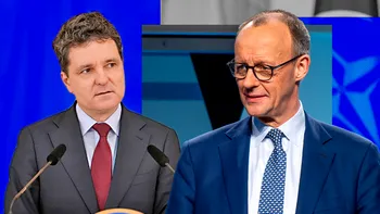 Nicușor Dan, discuții cu Friedrich Merz, cancelarul Germaniei