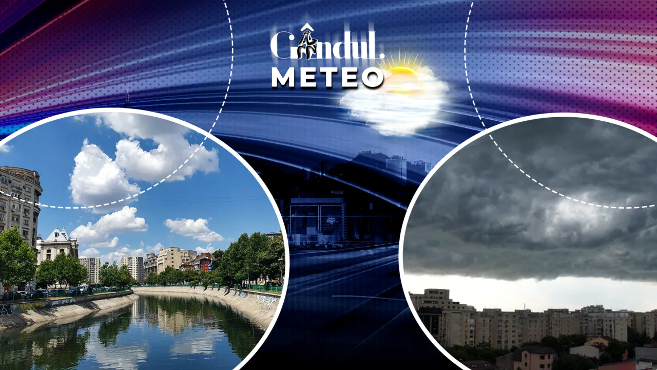 Codul galben de furtuni a fost actualizat. Ce zone vor fi afectate în orele următoare. Detalii de ultimă oră de la ANM