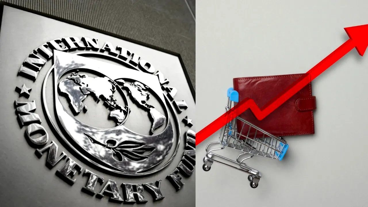 Vești proaste de la FMI: PIB-ul, revizuit în scădere. Inflația rămâne ridicată în următoarele 12 luni. Șomajul, în creștere