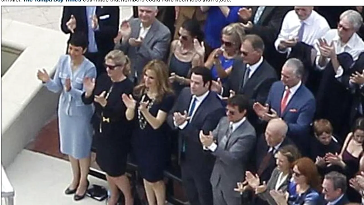 GALERIE FOTO. Tom Cruise și John Travolta, prezenți la ceremonia exclusivistă de inaugurare a 