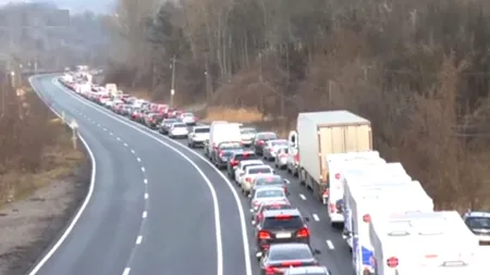 Se închide DN1, în zona Câmpina. Ce rute alternative au șoferii