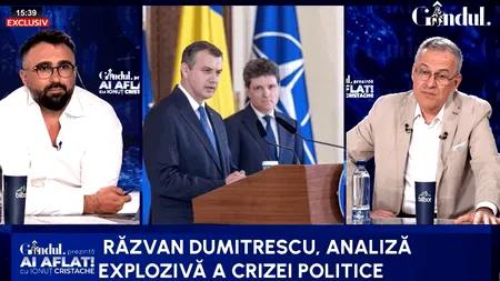 Răzvan Dumitrescu, analiză explozivă a crizei politice: Nicușor Dan e conștient de faptul că a ajuns președinte printr-o conjunctură