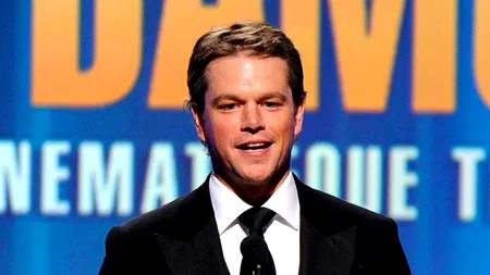 Matt Damon vine la București