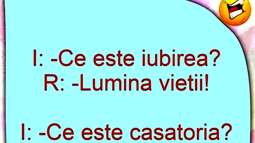 BANCUL ZILEI | Iubire VS căsătorie