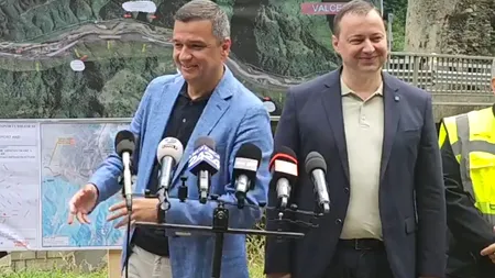 Ministrul Sorin GRINDEANU pe șantierul Autostrăzii Pitești-Sibiu: Autostrăzile sunt mult mai importante decât alegerile și  nu au culoare politică