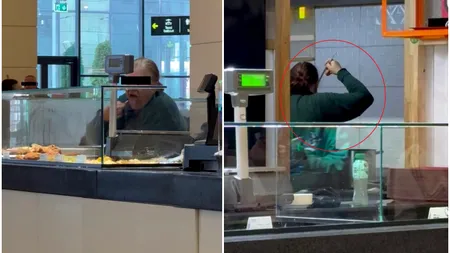 Angajată a unui restaurant din Cluj-Napoca, SURPRINSĂ în timp ce mănâncă ciorbă cu polonicul, direct din cratiță, înainte de a fi oferită clienților