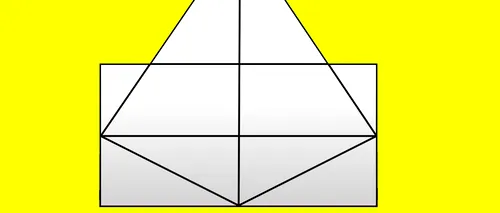 Test IQ pentru genii | Câte triunghiuri sunt, în total, în această imagine?