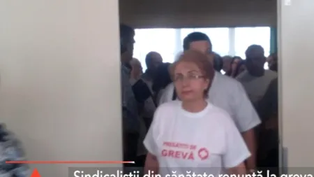 Sindicaliștii din sănătate renunță la greva generală