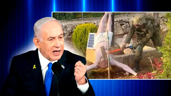 Netanyahu condamnă „în termeni duri” distrugerea unei statui a lui Iisus Cristos din Liban de către un soldat IDF