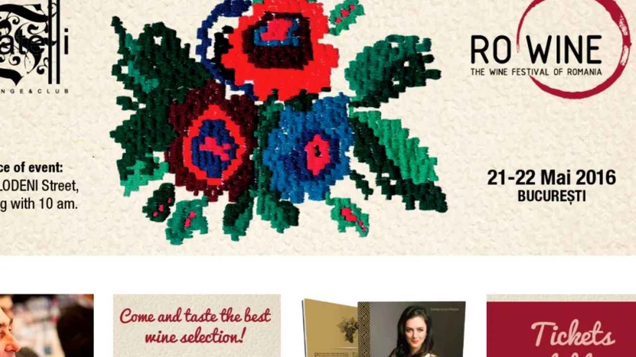 Festivalul cu degustare RO-WINE. Ce înseamnă să fii exclusivist în vin?