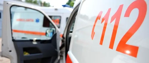 Un microbuz cu cetățeni bulgari s-a răsturnat în Giurgiu. Bilanț: un mort și șase răniți