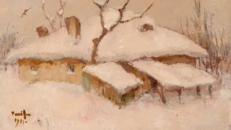 Iarna în viziunea pictorilor români – Galerie FOTO