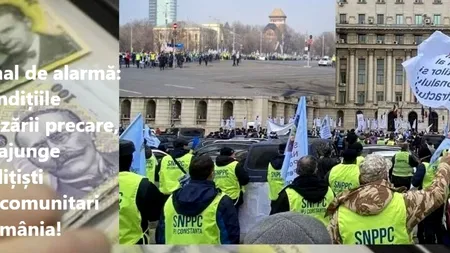 Polițiștii ies în stradă. Când se anunță PROTEST MASIV în Piața Victoriei