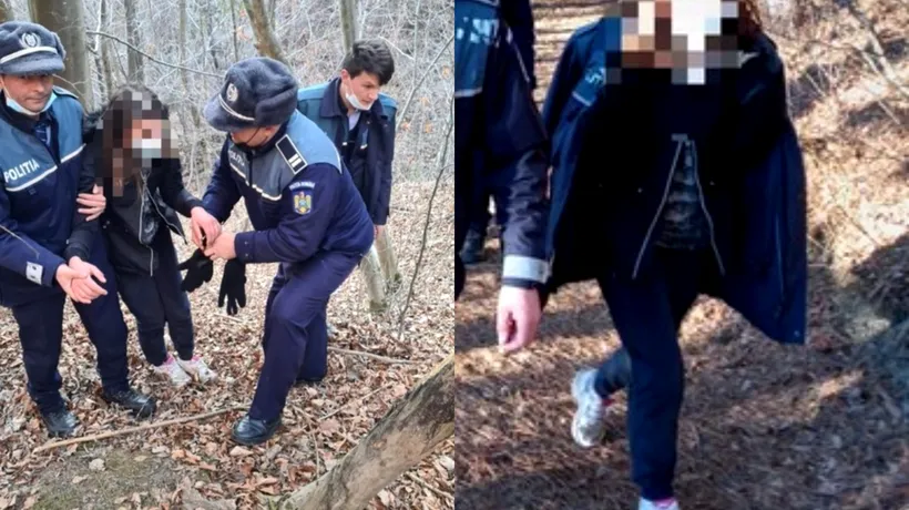 O adolescentă a fost găsită în stare de șoc, într-o pădure din Vrancea, după ce a dispărut de acasă