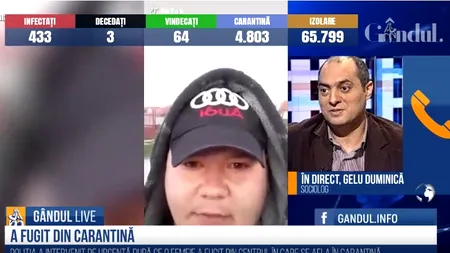 GÂNDUL LIVE. Gelu Duminică, sociolog: „Omul nu conștientizează la ce se expune. Credem că suntem invincibili”