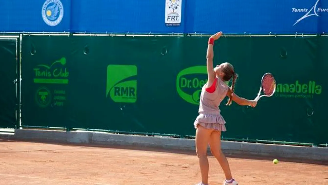 TENIS LIVE VIDEO. European Summer Cups - European Qualifying Girls 16&Under. Al doilea turneu internațional de tenis pentru juniori la Curtea de Argeș