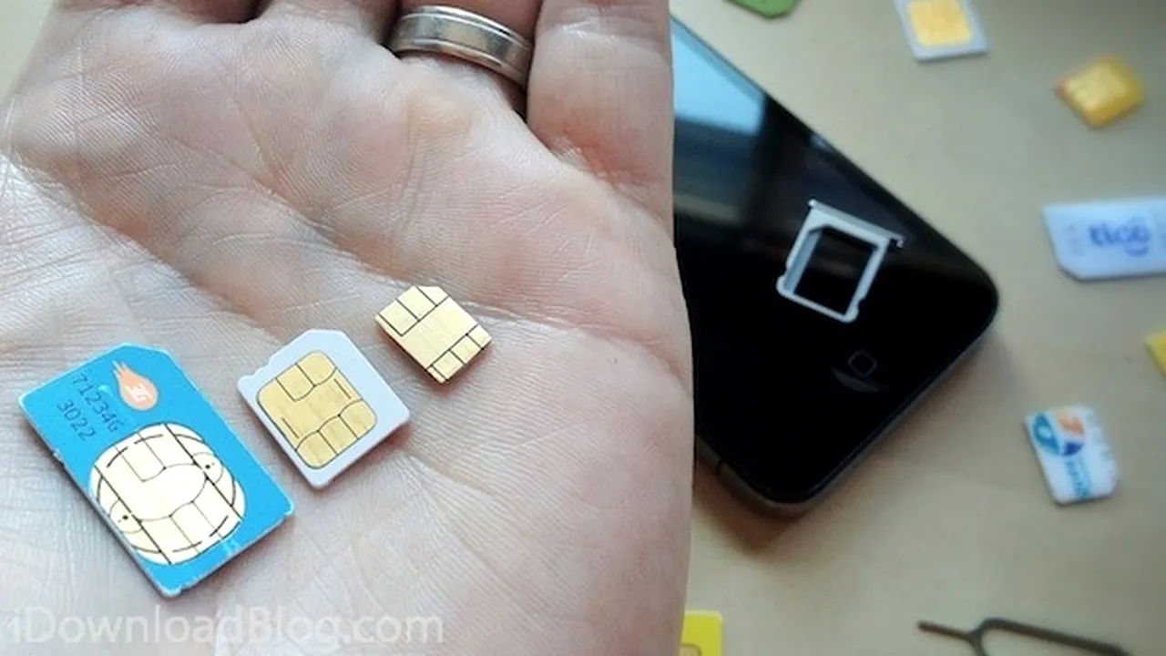 Vodafone înjumătățește cartelele SIM pentru a reduce poluarea.  Când vor apărea în magazine