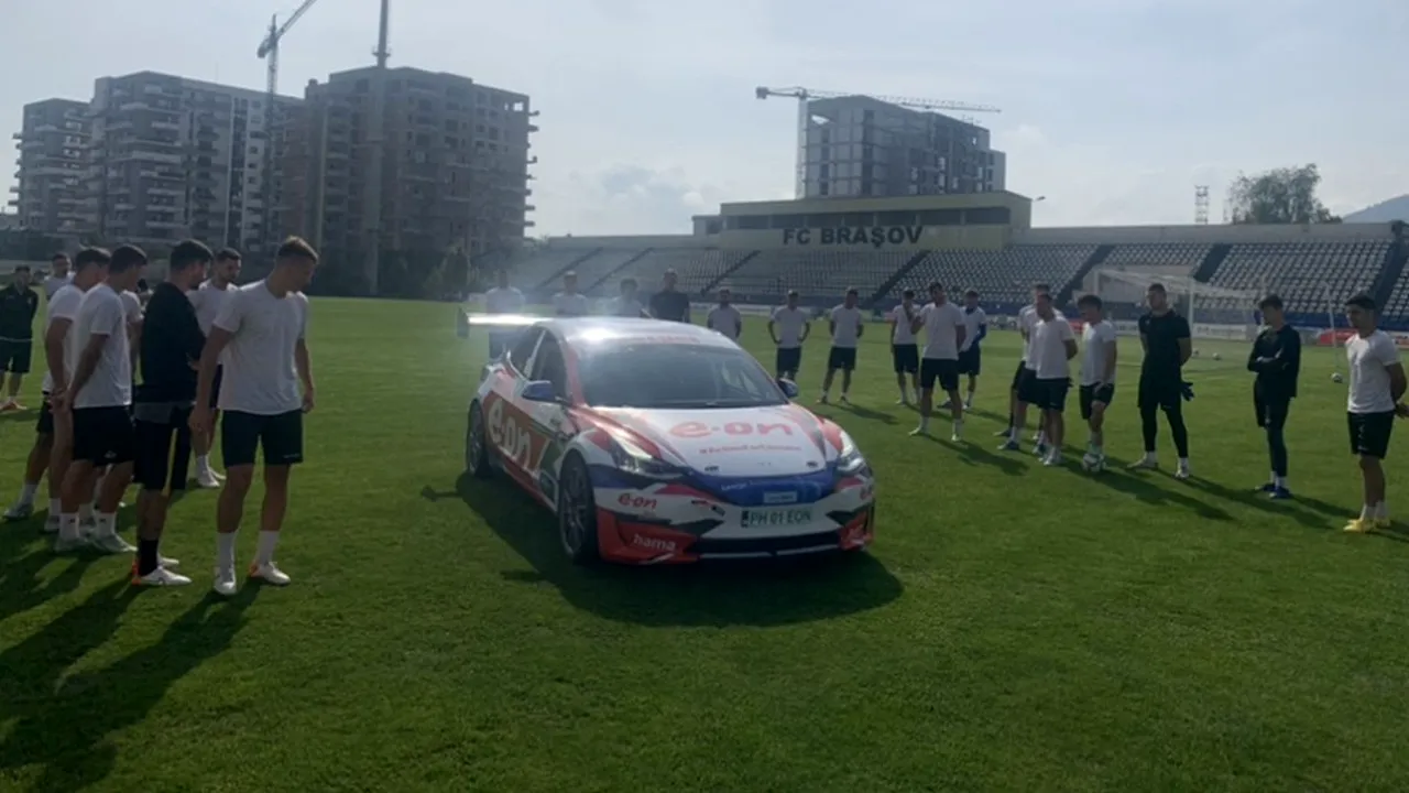 Stupoare la antrenamentul lui Dan Alexa! A intrat cu Tesla în poartă!