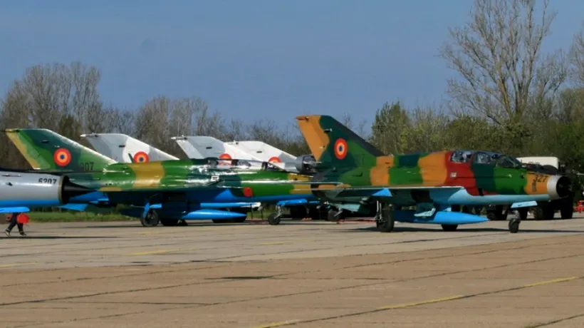 Flotila 86 de MiG-uri s-a mutat lângă Constanța. GALERIE FOTO