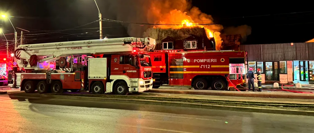 INCENDIU devastator în Capitală la o casă de pe Șoseaua Giurgiului. Pompierii au intervenit de urgență după ce flăcările amenițau să se extindă rapid