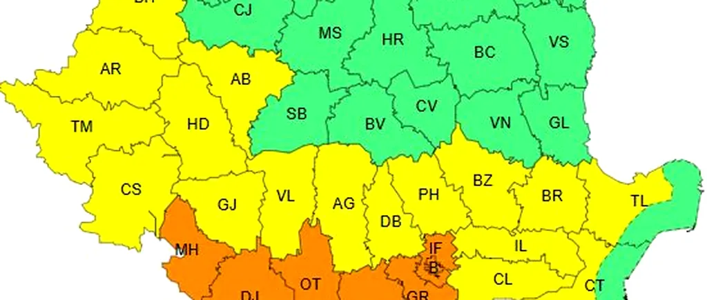 ANM a emis noi avertizări de caniculă. Bucureștiul se topește la peste 38 de grade Celsius