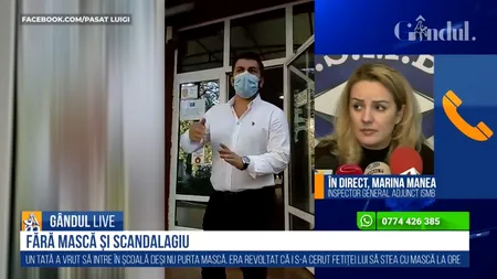 GÂNDUL LIVE. Marina Manea, inspector general adjunct ISMB: „Există unele școli care nu sunt suficient de dotate tehnologic pentru lecțiile online”