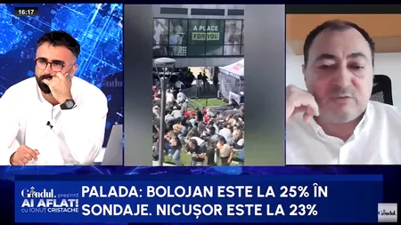 Bolojan și Nicușor Dan PIERD încrederea românilor. Mirel Palada: „Sunt în sondaje la 23% și 25%, jumătate din ce avuseseră acum 3 luni”