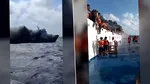 Echipele de salvare caută 28 de persoane date dispărute după ce un feribot a luat foc în Indonezia