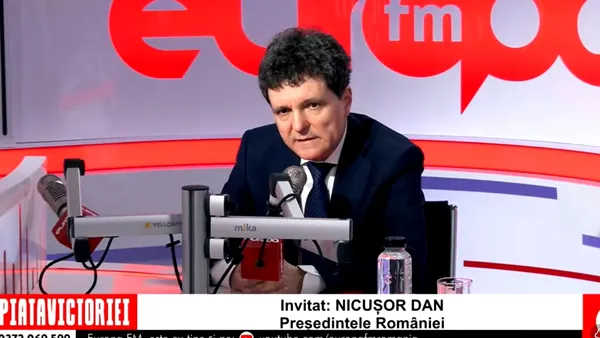 Nicușor Dan anunță că va face referendumul în justiție. A avansat și un termen